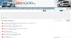 Desktop Screenshot of infinitiqx80.org